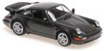 MINICHAMPS Model de colecție MINICHAMPS Contemporary: Automobile - Porsche 911 Turbo (964), 1990, Black Pearl (940069106)