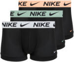 Nike Boxeri bărbați Nike Dri-FIT Trunk 3 perechi licorice