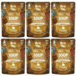 Brit Care Cat Christmas Soup Turkey 6x75g pulykás zöldségleves macskáknak
