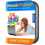 MOZAIK STUDENT лиценз за всички платформи, за един ученик, 1 година (WP-1Y)