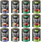 SUPER RAFI Cat Mix 4 Ízek 12x400g nedves macskaeledel