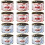 SUPER RAFI Mini Pure Line mix 2 íz édesburgonyával 12x185g nedves táplálék kisméretű kutyáknak