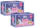 Brit Premium by Nature Family Plate Delicate Fillets in Jelly 24x85 g tasakok zselében macskáknak