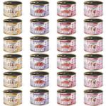 SUPER RAFI Mini Mix 4 Íz 24x185g nedves táplálék kisméretű kutyáknak