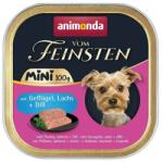 Animonda Vom Feinsten Mini csirkével, lazaccal és kaporral 100g nedves táplálék kisméretű kutyák számára