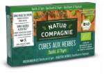 Natur Compagnie Cuburi BIO cu Verdeturi, Busuioc si Cimbru, 8 Cuburi, Natur Compagnie