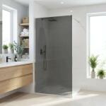  Zuhanyfal Rea Flexi Grey / Chrome 100