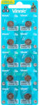 Vinnic Baterii cu buton AG 6 blister L921 (8751-) Baterii de unica folosinta
