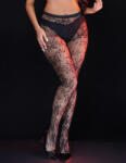 eross Ciorapi Eross Sexy Vine Flower XS/M Negru