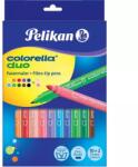 Pelikan Pelikan: Colorella Duo kétvégű filctoll készlet 12 darabos (00813846)