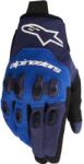 Alpinestars Mănuși motocross Alpinestars PRO-DURA albastru-alb (AIM172-0236)