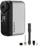 Flextail Tiny Bike Pump Pro-120 elektromos minipumpa, nyomásmérős, akkumulátoros, 8 bar, minden szeleptípushoz, 130g, szürke
