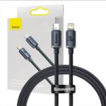 Baseus Cablu USB-C to Lightning Baseus Crystal, 20W, 1, 2 m (negru)