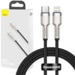 Baseus Cablu USB-C pentru Lightning Baseus Cafule, PD, 20W, 1m (negru)