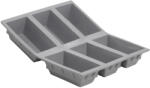 de Buyer Formă pentru copt ELASTOMOULE, pentru 6 buc. , chifle, silicon, de Buyer (DB183121)
