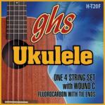 GHS Ukulele Fluorocarbon Tie Ends H-T20F Corzi pentru Ukulele Tenor (GHS H T20 F)