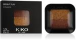 KIKO Bright Duo Eyeshadow 1, 8 g árnyék 14 Orange Gold/Copper