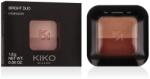 KIKO Bright Duo Eyeshadow 1, 8 g árnyék 03 Peach/Brick