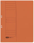 ELBA Dosar cu capse Eyelet A4 1/2, carton 250 g/mp, portocaliu (100551881)