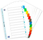 Oxford Index numeric A4 1-12 carton, 12 file, margine color (100204616)