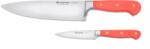 WÜSTHOF Set 2 cuțite Wüsthof Classic Color Santoku și pentru legume, Coral Peach