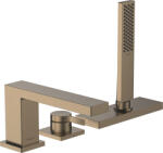 Hansgrohe Tecturis E, 3-lyukú fürdőcsaptelep, szálcsiszolt bronz, HAN-73443140 (HAN-73443140)