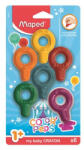 Maped Zsírkréta, MAPED "Color`Peps Baby", 6 különböző szín (863806) - eztkapdki