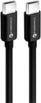 Silverline FORCELL F-ENERGY C338 USB-C-USB-C adatkábel, PD, 3A, QC4.0, 60W, 3m, fekete