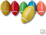  Fújható rugby labda (STB8014) - jatekrt