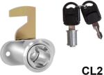  CL BÚTORZÁR 711-CL2 NYELVES BÚTORZÁR 18x42mm NIKKEL (10003230800)