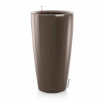 Lechuza RONDO Premium 32 cm műanyag növénytartó taupe high gloss