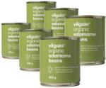 Vilgain Multipack 6 pièces - BIO edamame -⁠ fiatal, magas fehérjetartalmú szójabab, azonnali fogyasztásra kész, gyorsan gazdagítja bármely ételt