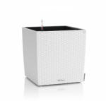 Lechuza CUBE Cottage White műanyag növénytartó 30 cm