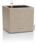 Lechuza CANTO Stone Sandy Beige műanyag növénytartó 14 cm