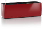 Lechuza CUBE Premium Triple 40 cm műanyag növénytartó kivehető belsővel scarlet red highgloss