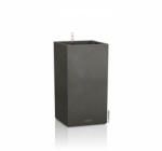 Lechuza CANTO Stone Graphite Black High Magas műanyag növénytartó 30 cm