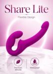 FUN FACTORY Dildo Dublu Share Lite Fun Factory, Silicon Premium, Design Flexibil, G-Spot, Waterproof, 30 cm