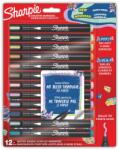 Sharpie Комплект маркери Sharpie Acrylic, 12 цвята, блистер, земни цветове (32529-А-ЗЕМНИ ЦВ)