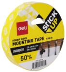 Deli Banda dublu adeziva buretata 25.4mm x 5m DELI (DLEA35113)