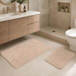 Tropik Home Set 2 covorase baie bumbac Parma cappuccino, Tropik Home Covor baie