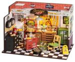 Robotime 3D puzzle Miniatűr házikó Garage Workshop Robotime (DG165)