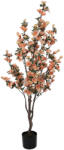 Clayre & Eef Copac artificial flori portocalii 20x20x135 cm (5PL0212)