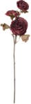 Clayre & Eef Floare artificiala rosie verde 10x12x70 cm (5PL0248R)