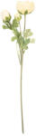 Clayre & Eef Ranunculus artificial galben verde 6x10x52 cm (5PL0234Y)