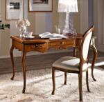 Settimo Birou clasic Treviso din lemn masiv, cu 3 sertare, 139 x 69 x H 80 cm (EU384)
