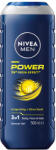 Nivea Gel de dus Power Refresh Men, 500ml, Nivea