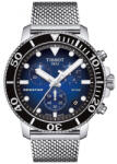 Tissot Мъжки часовник Tissot Seastar 120.417. 11.041. 02, Сив / Син (TIS120.417.11.041.02) Часовници