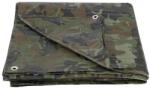 Strend Pro Prelata impermeabila cu inele, 4.9x7.9 m, PE, 80 g/mp, camuflaj, 40 mp (2170083) - edanco