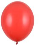Party Deco Пастелен латексов балон - маково червено - 30 см (sb14p-007j)