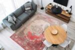 Vintage Covor Modern Vintage 8405, Bej Rosu , Inaltime fir 8 mm (4063074246497) Covor
